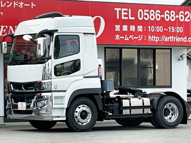 17スーパーグレート　トレーラーヘッド　ハイルーフ　D尺　460馬力　未使用　第5輪荷重11.500㎏　プレミアムライン