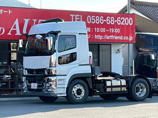 17スーパーグレート　トレーラーヘッド　ハイルーフ　D尺　460馬力　未使用　第5輪荷重11.500㎏　プレミアムライン