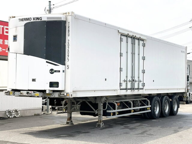 日本フルハーフ　3軸　トレーラーコンテナ冷凍車　リフトアクスル(後軸残し)　SLX i 400　エアサス