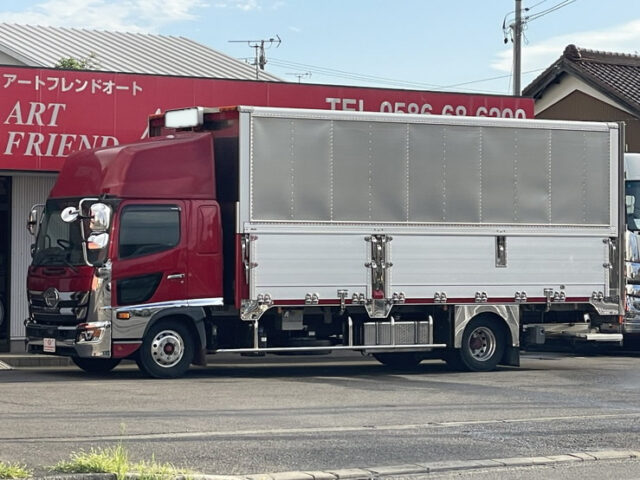 日野　17レンジャー　ハイルーフ　ウィング　6200ワイド　架装多数　エアサス