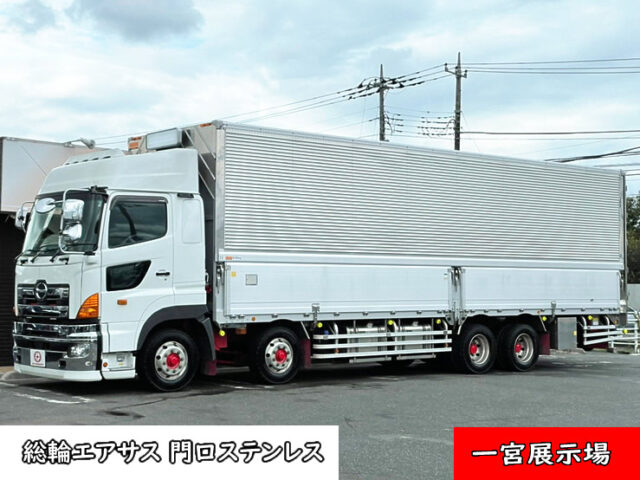 【953】H29　プロフィア　ハイルーフ　ウィング　総輪エアサス　門口ステンレス　走行キョリ50万km以下