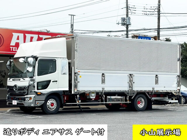 【955】R3　17レンジャー　冷凍ウィング　ワイド　造りボディ　格納ゲート　エアサス　ステンレス床