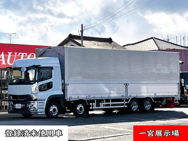 【1081】R4　17スーパーグレート　ハイルーフ　ウィング　登録済未使用　エアサス