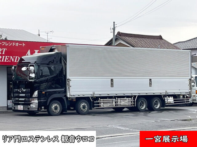【1048】H27　プロフィア　ハイルーフ　ウィング　ステンレス多数　冷凍機取付可能