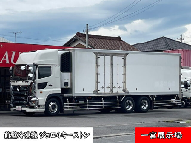 【1153】H31　17プロフィア　ハイルーフ　冷凍バン　前壁冷凍機　SB-230　ジョロ4　キーストン　