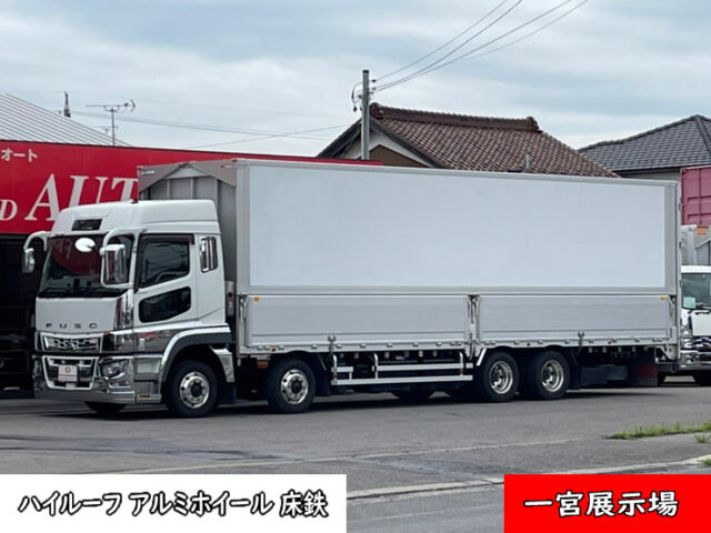 【1185】H30　17スーパーグレート　ハイルーフ　ウィング　床鉄　アルミホイール