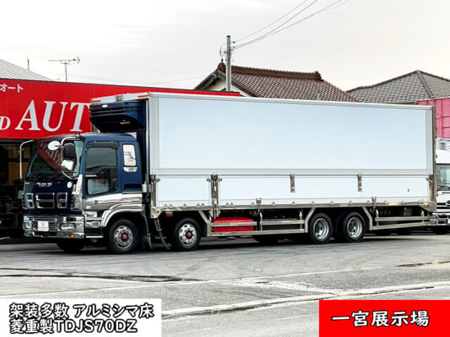 【1327】H22　ギガ　冷凍ウィング　スムーサー　床アルミシマ　低温設定　380馬力