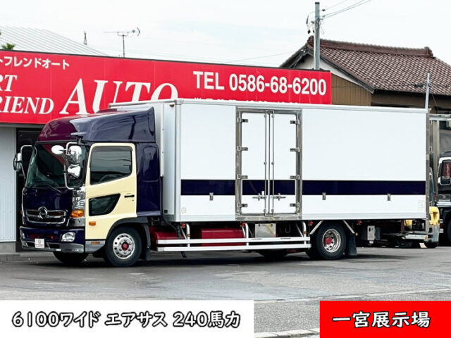 【1455】H23　レンジャープロ　ハイルーフ　冷凍バン　エアサス　ジョロダー4列　キーストン　格納ゲート付