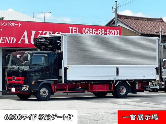 【1472】R1　17レンジャー　冷凍ウィング　6200ワイド　アルミシマ床　サーモキング冷凍機TZ600　ゲート付