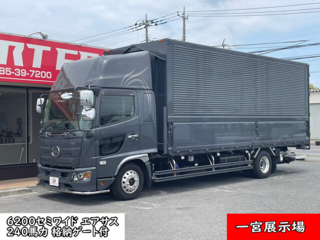 【1497】H30　17レンジャー　ハイルーフ　ウィング　6200セミワイド　エアサス　格納ゲート