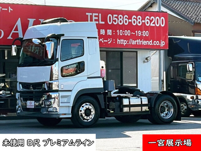 【1664】R6　17スーパーグレート　トレーラーヘッド　ハイルーフ　未使用　D尺　第5輪荷重11.500㎏　プレミアムライン