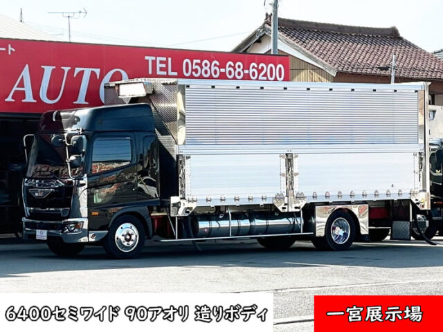 【1660】R3　17レンジャー　ハイルーフ　6400セミワイド　ウィング　内装生地張り　造りボディ　240馬力