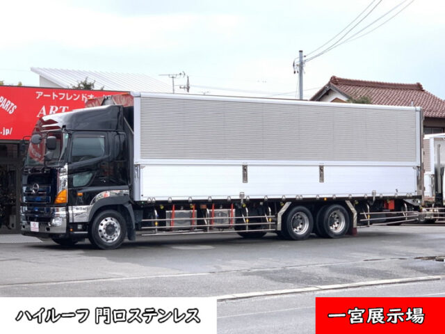 【993】H23　プロフィア　ハイルーフ　ウィング　10輪　門口ステンレス　内高2,500