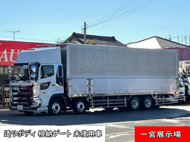 【911】R3　17プロフィア　造りボディ　ウィング　格納ゲート付　7速MT　未使用車