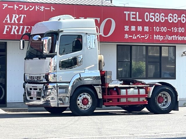 17スーパーグレート　トレーラーヘッド　プレミアムライン　第5輪荷重11.500㎏　ブタ鼻