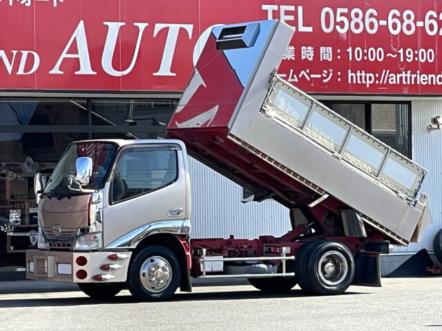 日野　デュトロ　標準幅　10尺　ダンプ　架装多数　5速MT　