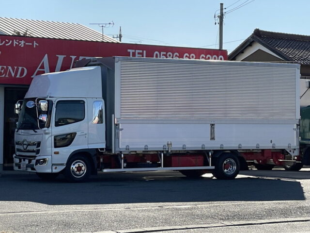 日野　17レンジャー　ハイルーフ　ウィング　6200ワイド　エアサス　240馬力