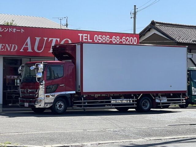 日野：17レンジャー：冷凍バン：エアサス：TDJS50A-L2：アルミシマ床：240馬力