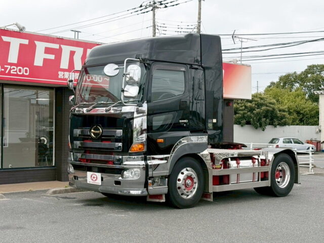 日野：プロフィア：ハイルーフ：トレーラーヘッド：総輪エアサス：架装多数