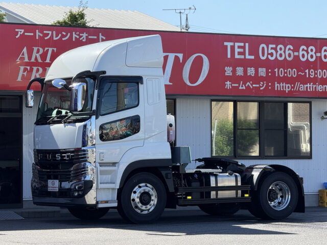 24スーパーグレート：スーパーハイルーフ：トレーラーヘッド：未使用：プレミアムライン