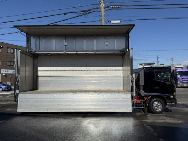 レンジャープロ：ウィング：ボディ枠ステンレス：90アオリ：240馬力：フルエアサス