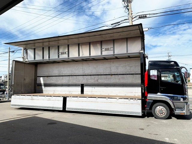【367】三菱ふそうスーパーグレート　低床　アルミウイング　ハイルーフ　リアエアサス