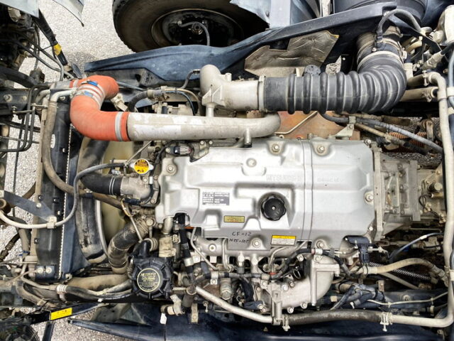 【940】H21　ファイター　ダンプ　電動コボレーン付　新明和ボディ　寝台付　車検付