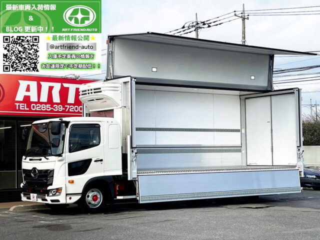レンジャー　6200ワイド　冷凍ウィング　格納ゲート　６MT　未使用車