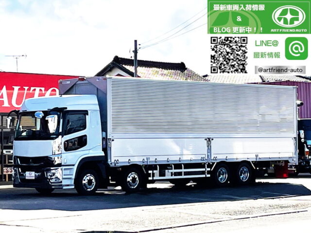 【1080】R4　17スーパーグレート　ハイルーフ　ウィング　登録済未使用　エアサス