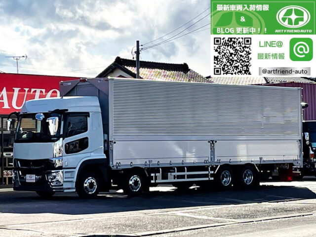 【1081】R4　17スーパーグレート　ハイルーフ　ウィング　登録済未使用　エアサス