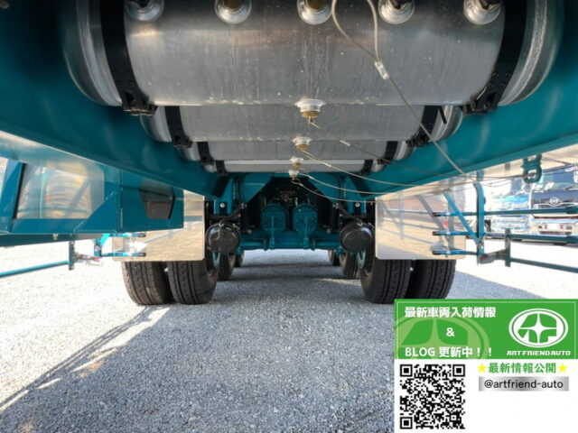 【1301】R4　トレクス　トレーラー冷凍ウィング　3軸　未使用　車検付　前壁サブエンジン　ジョロダー4列