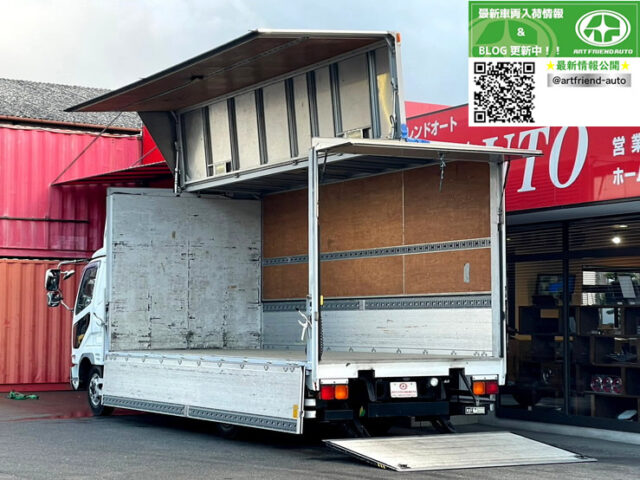 【1368】H23　ファイター　ウィング　跳上パワーゲート　エアサス　6200ワイド　240馬力