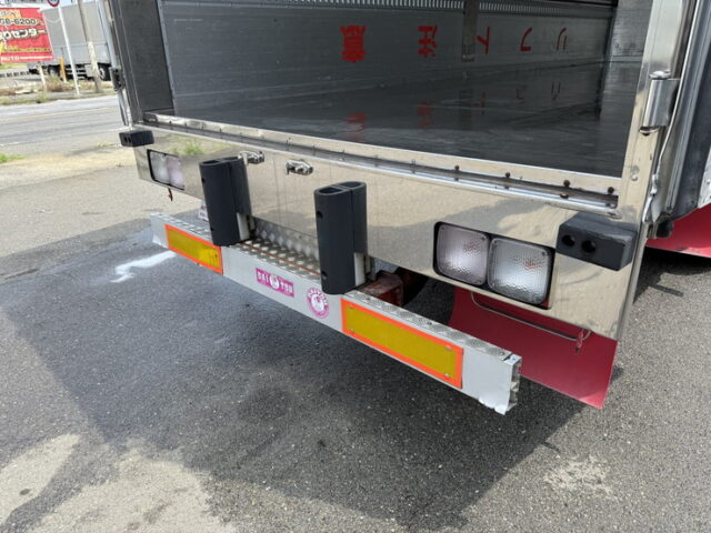 日野：レンジャープロ：冷凍ウィング：6200ワイド：ステンレス床：アルミホイール