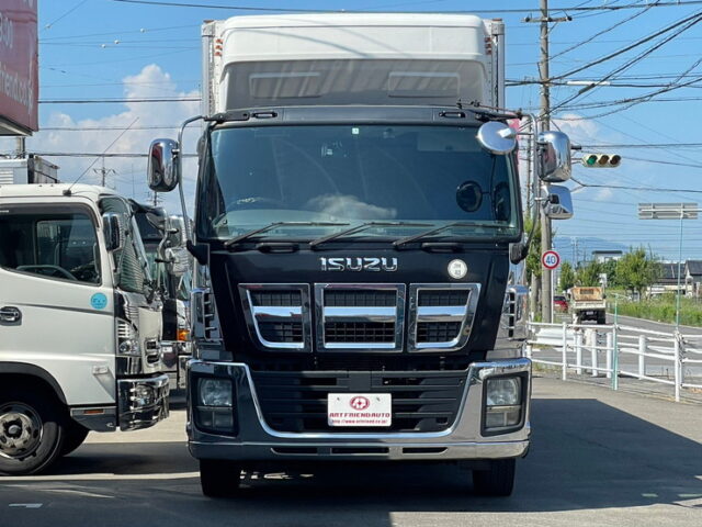 【1540】H22　ギガ　冷凍バン　格納ゲート付　ジョロダー4列キーストン　サブエンジン
