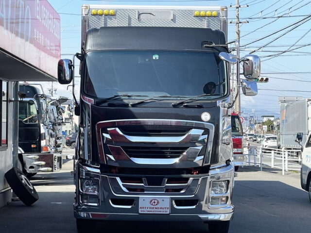 ギガ　ハイルーフ　冷凍バン　左観音2枚　ジョロ4キーストン　サブエンジン　架装多数
