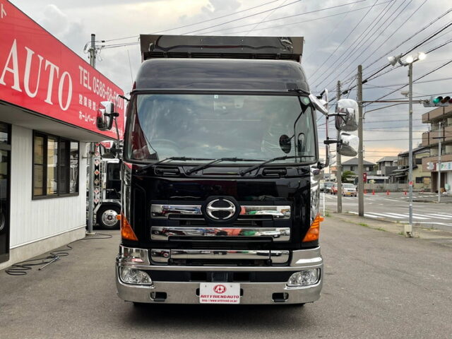【851】H28　プロフィア　4軸　平ボデーアルミブロック　後輪エアサス　7速