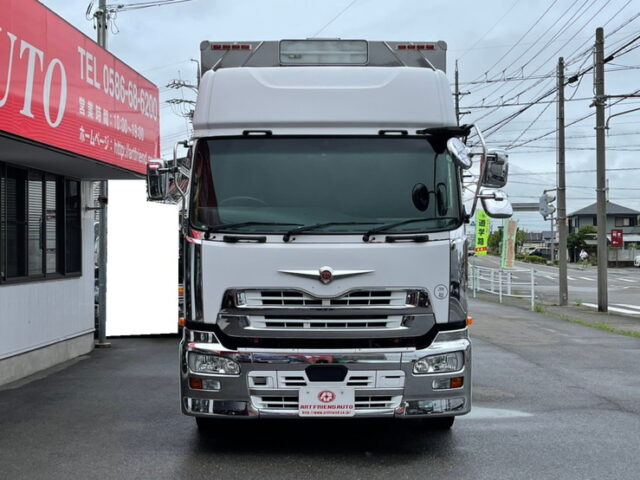 【901】H28　クオン　ハイルーフ　ウィング　4軸　ステンレス多数