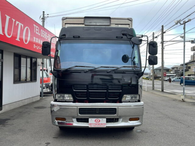 【1020】H14　ギガ　ハイルーフ　冷凍ウィング　1Mアオリ　10輪