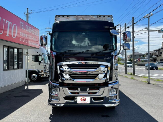 【1240】H29　ギガ　ハイルーフ　冷凍バン　10輪　ジョロ4キーストン　サブエンジン　7速　380馬力