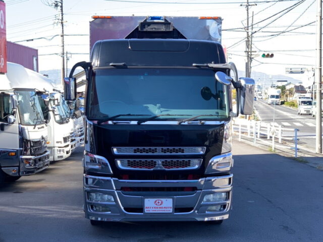 【1292】H21　スーパーグレート　ハイルーフ　ハイキャブ　ウィング　跳上ゲート付　国産エンジン