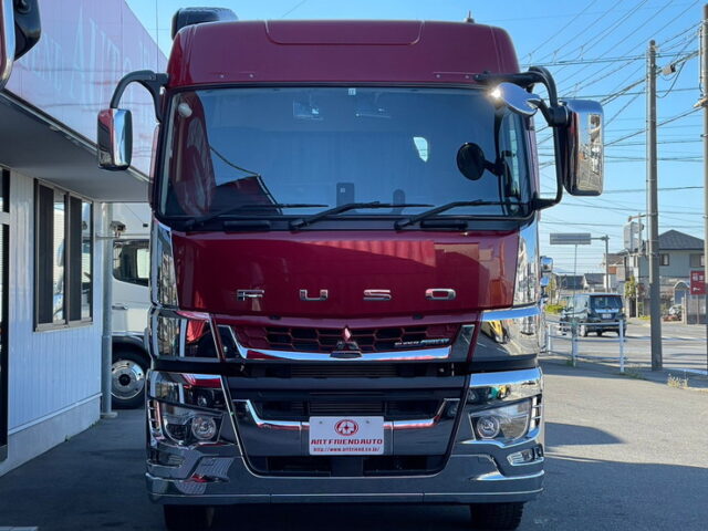 【1304】H30　17スーパーグレート　ハイルーフ　トレーラーヘッド　第5輪荷重11,500kg　ブタ鼻付