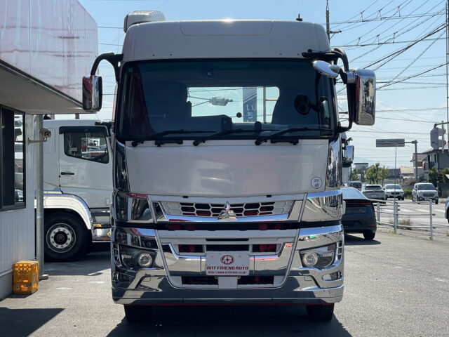 17スーパーグレート　トレーラーヘッド　プレミアムライン　第5輪荷重11.500㎏　ブタ鼻