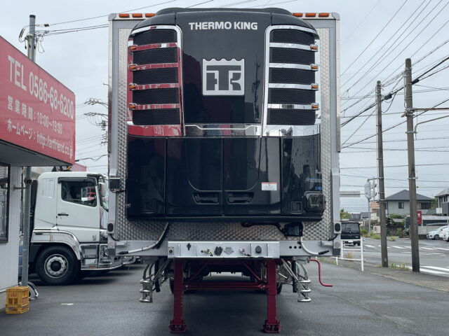 トレクス　トレーラー　冷凍ウィング　未使用　3軸　リフトアクスル　前壁　冷凍機