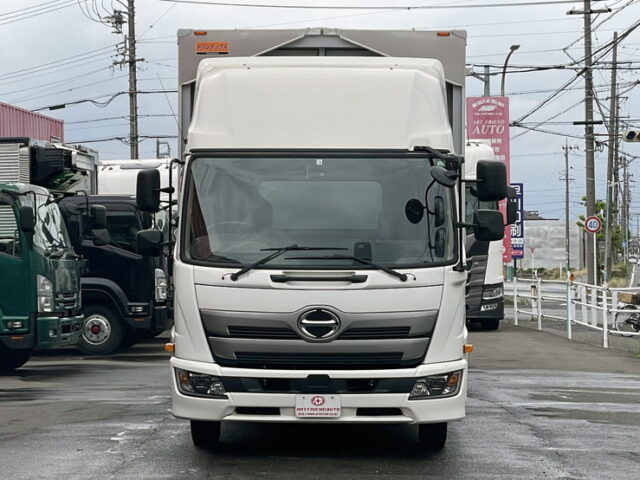 日野　17レンジャー　ハイルーフ　6200ワイド　エアサス　格納ゲート　低走行