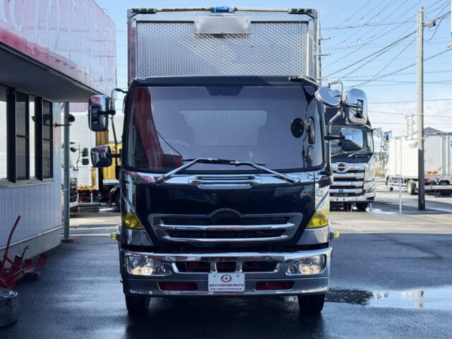 レンジャープロ：ウィング：ボディ枠ステンレス：90アオリ：240馬力：フルエアサス