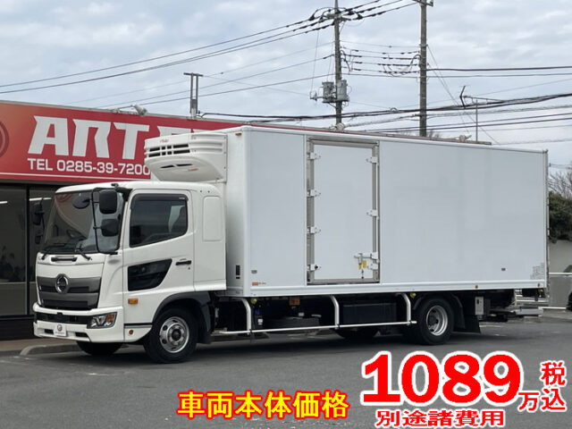 日野:17レンジャー:6200ワイド:冷凍バン:格納ゲート付:エアサス:ジョロ4キーストン
