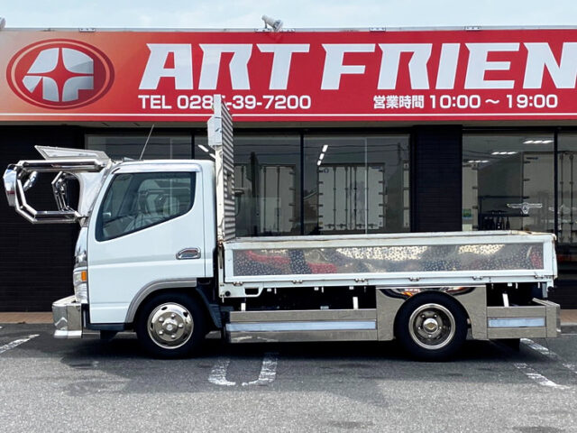 【676】H16　キャンター　標準　平ボディ　架装車　ステンレス多数