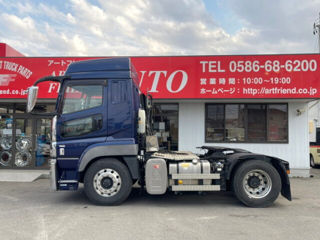 【995】H27　スーパーグレート　ハイルーフ　トレーラーヘッド　緩和付　走行距離50万km以下