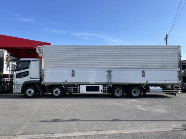 三菱ふそう　17スーパーグレート　冷凍ウィング　ジョルダー4列　キーストン