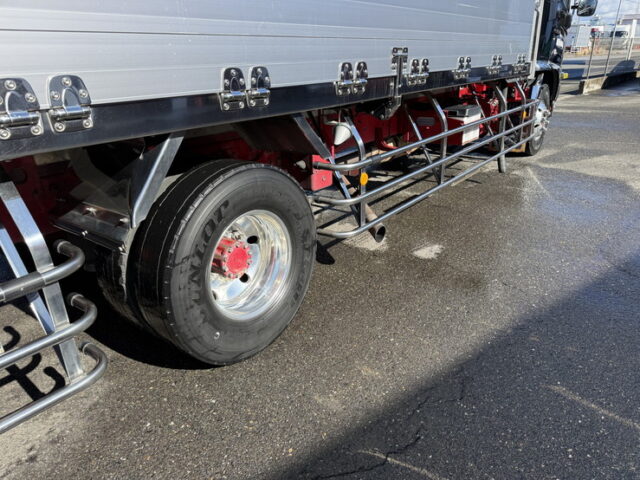 レンジャープロ：ウィング：ボディ枠ステンレス：90アオリ：240馬力：フルエアサス
